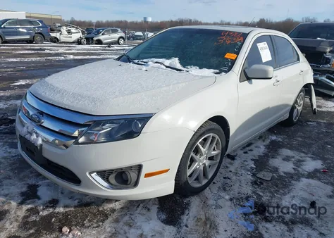 2010 Ford Fusion Sel из США, поврежденный, VIN 3FAHP0JAXAR249029